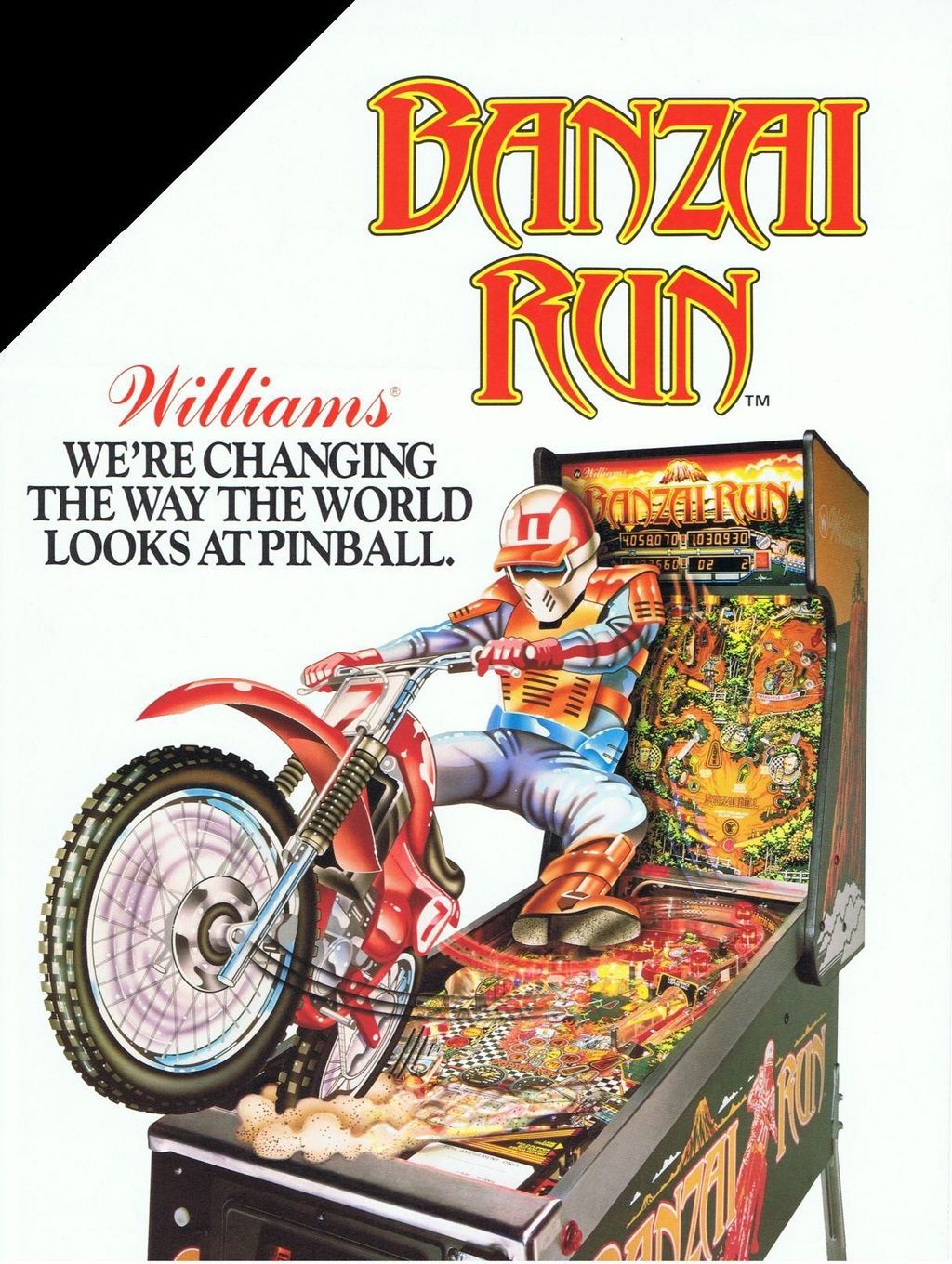 banzai run banzairun pinball flipper eladó for sale